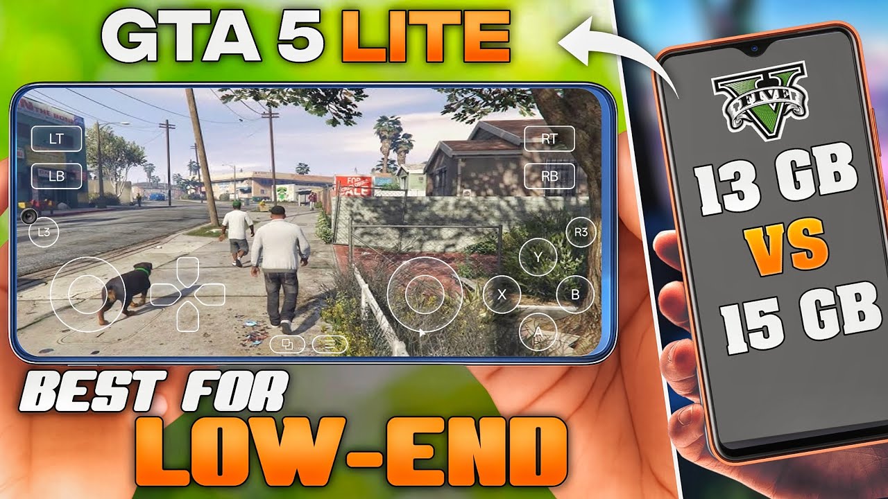 GTA V 13GB vs 15GB | Which Version is BEST for Low End Phones? 😱 