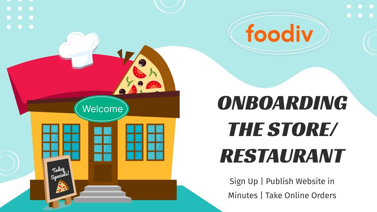 Onboard Your Restaurant/Store on Foodiv | Step-by-Step Business Registration Guide