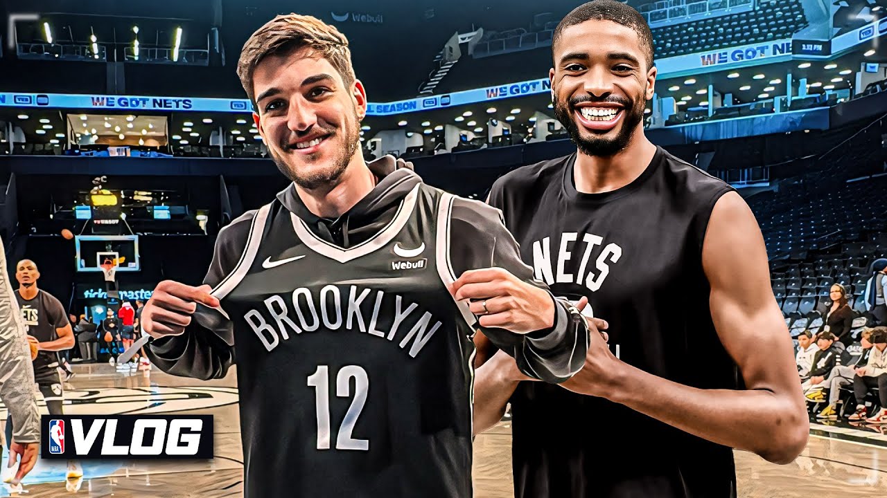 TIVE ACESSO EXCLUSIVO AO BROOKLYN NETS! (VLOG)