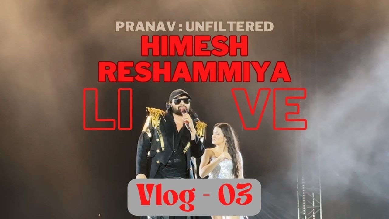 Himesh Reshammiya's Cap Mania Tour  full concert 😳💥 | Pranav : Unfiltered #3