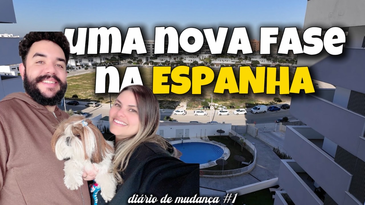 mudança para a nossa nova casa na ESPANHA 🇪🇸 | Chegamos em Sevilha