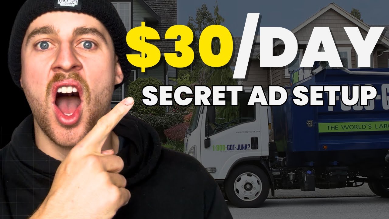 $30/Day Junk Removal Facebook Ads That Book Jobs FAST (2025 Method) 🚀