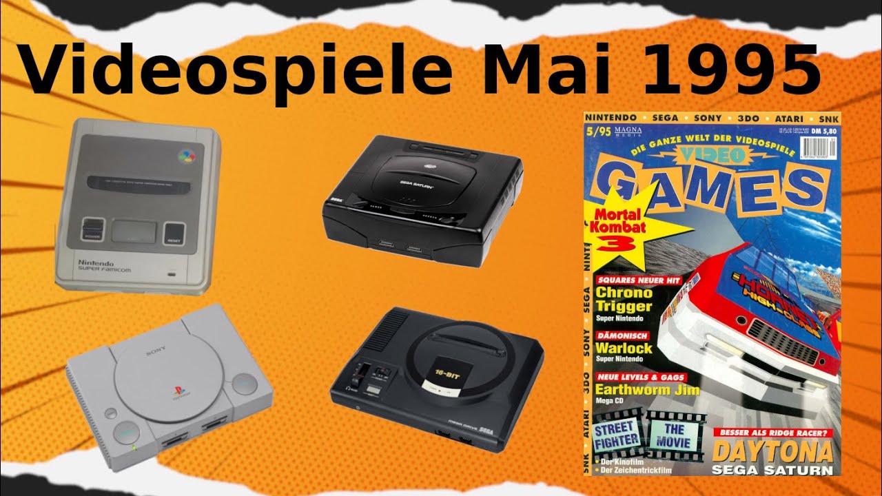 So waren Retrospiele im Jahre 1995 Mai