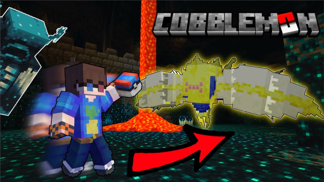 Visiting Minecraft Cobblemon's Ancient City Finding Regieleki