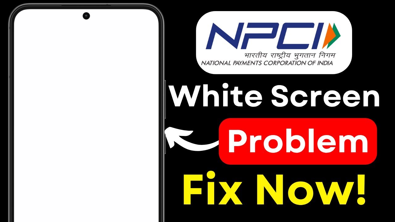 NPCI Website White Screen Fix (2026) | NPCI Website Not Loading | NPCI Portal Not Working