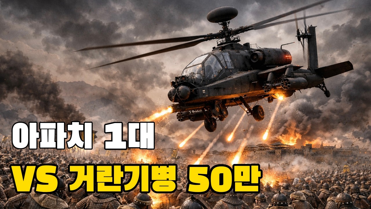 서기 1010년 흥화진 전투, 거란 대군의 ‘무적’이 아파치 1대 앞에서 산산조각 난 순간