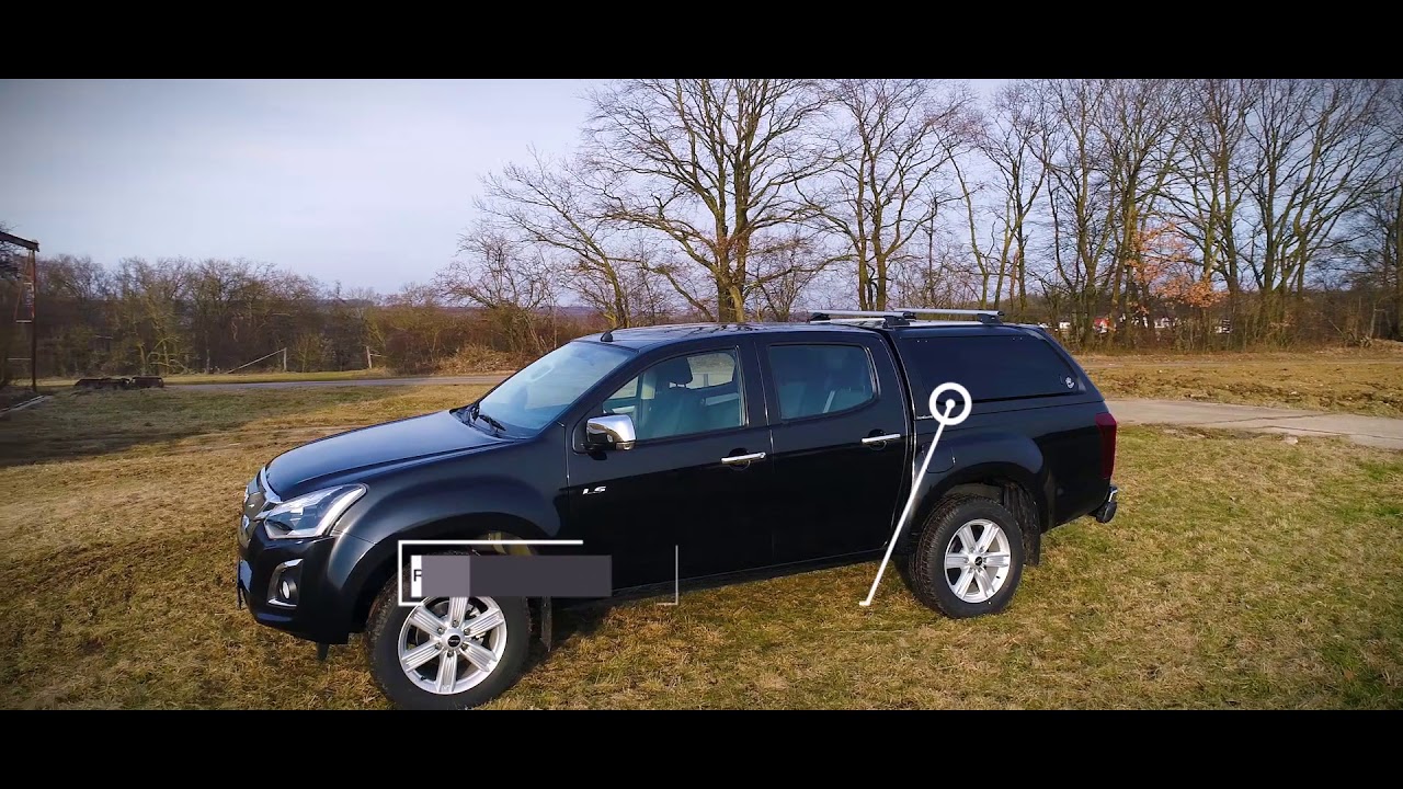 Road Ranger Hardtop RH4 for Isuzu D-MAX