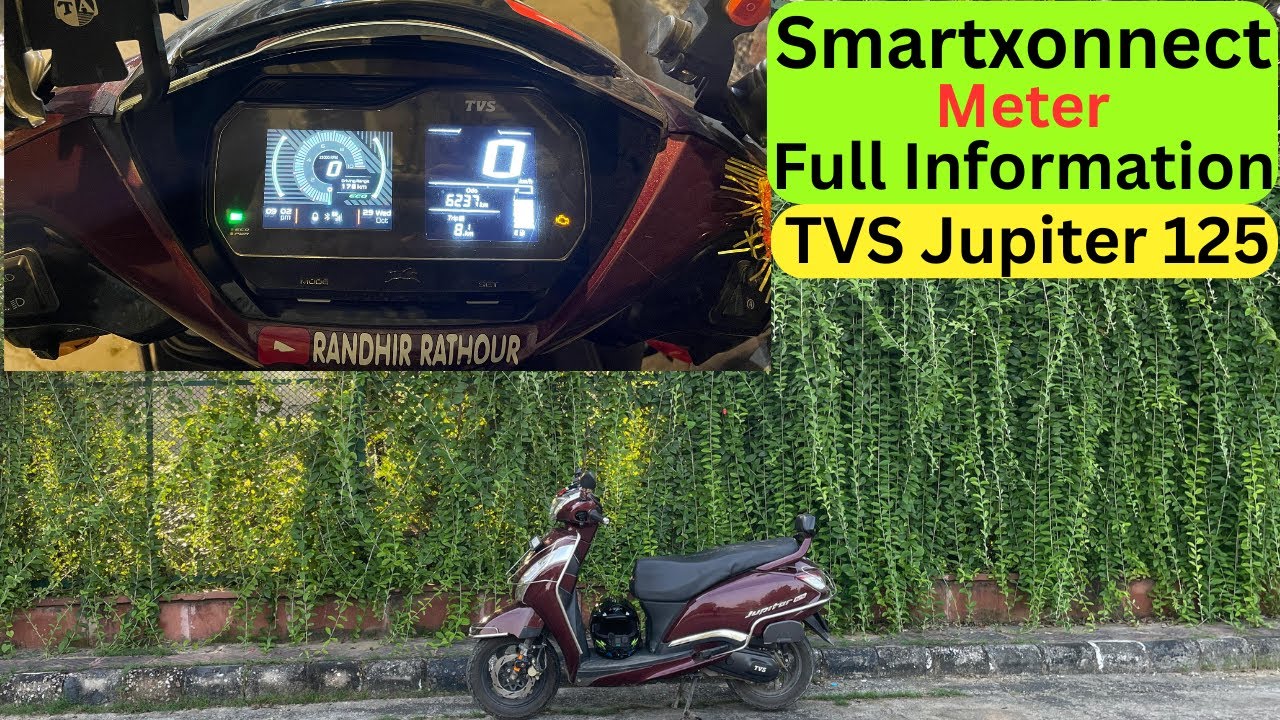 Smartxonnect Meter Pros and Cons 😎| TVS Jupiter 125