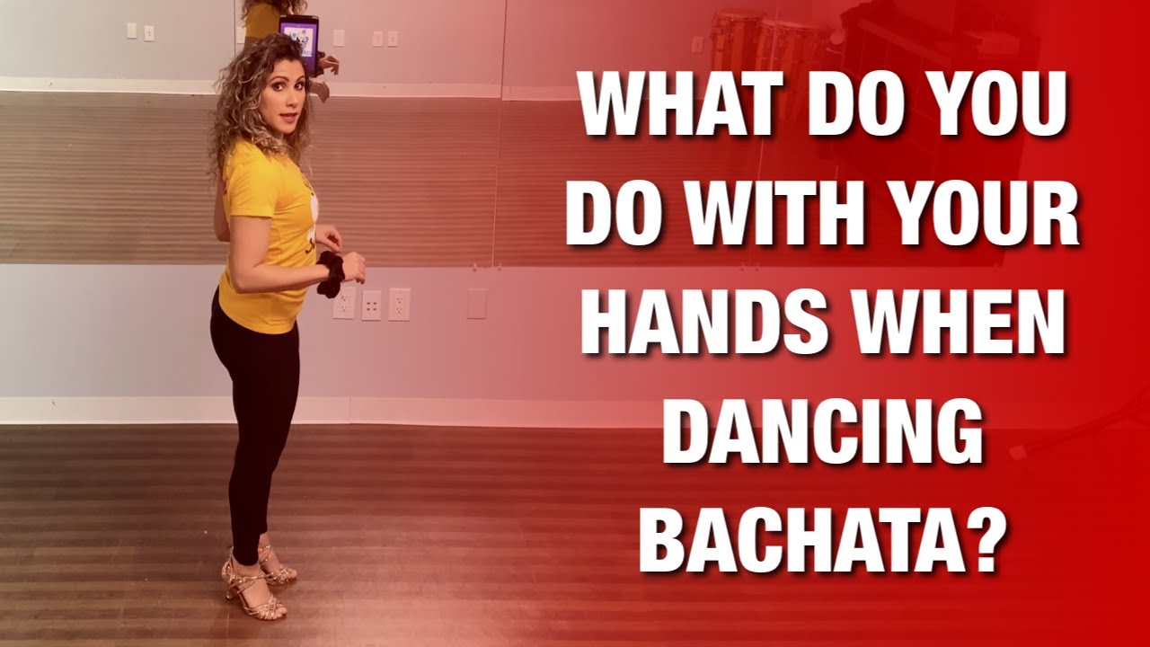 WHAT DO YOUR DO HANDS WHEN DANCING BACHATA? Beginners Bachata Course: Jogging Hands - 8 of 13