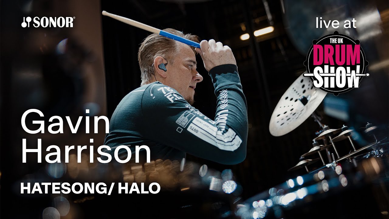 SONOR Artist Gavin Harrison: 