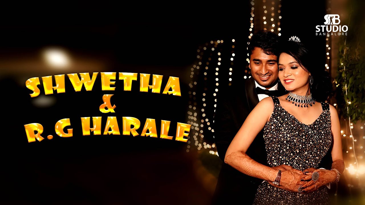 | shwetha & Harale | Reception glimpse | chamrajnagara | studiobangalore |