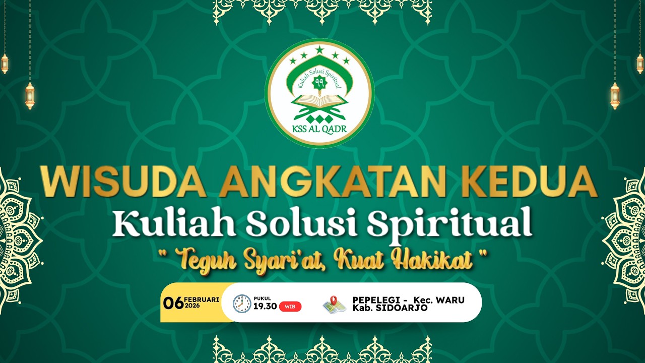 WISUDA KSS AL QADR ANGKATAN KE - 2