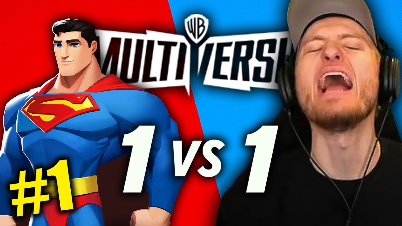 Мультиверсус 1 на 1 против Супермена №1! (Узи)