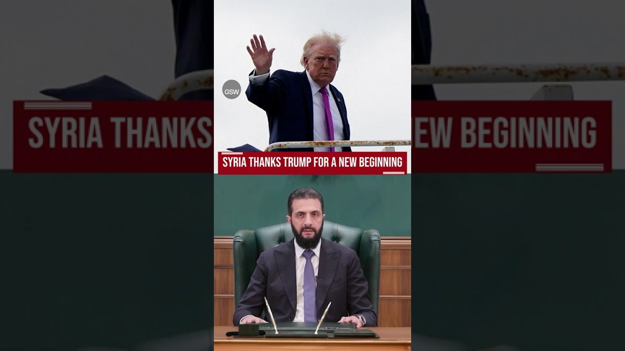 Syria thanks Trump for a new beginning