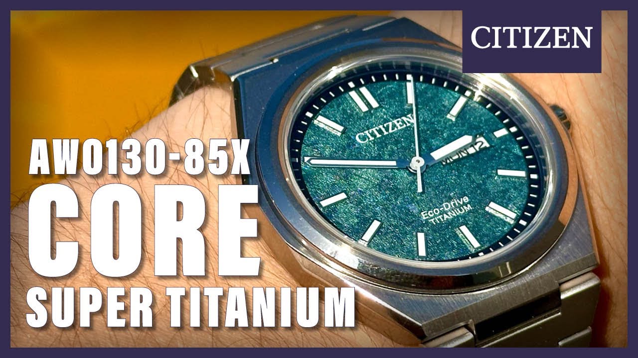 Unboxing The Citizen Core AW0130-85X Titanium