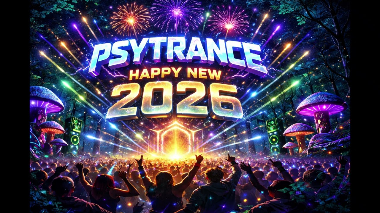 PSYTRANCE HAPPY NEW YEAR 2026 🎆🔥 | Brutal Party Psytrance | Dance • Bass • Energy - PECE