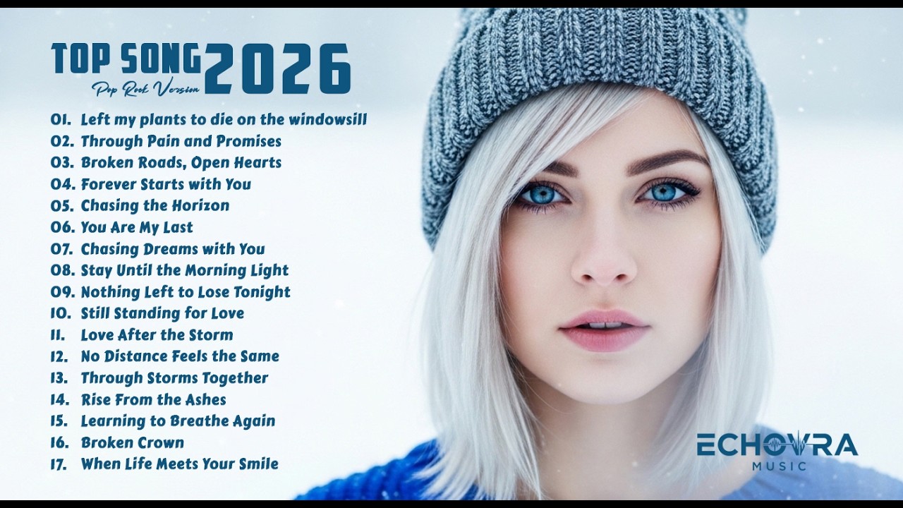 Top Pop Rock Songs 2026 🎸 Viral Pop Rock Hits | Best Pop Rock Playlist 2026 – Echovra Music