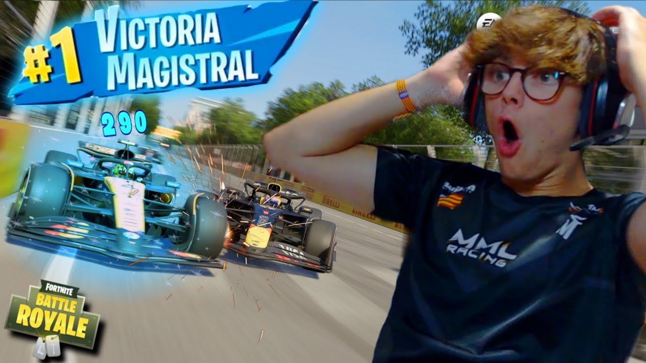 FORTNITE BATTLE ROYALE PERO EN F1 25 | Mikicg