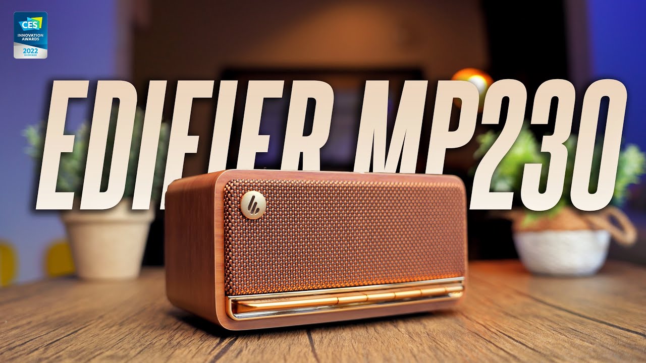 Новейшая ретро-колонка Bluetooth от Edifier просто великолепна! Подробный обзор Edifier MP230!