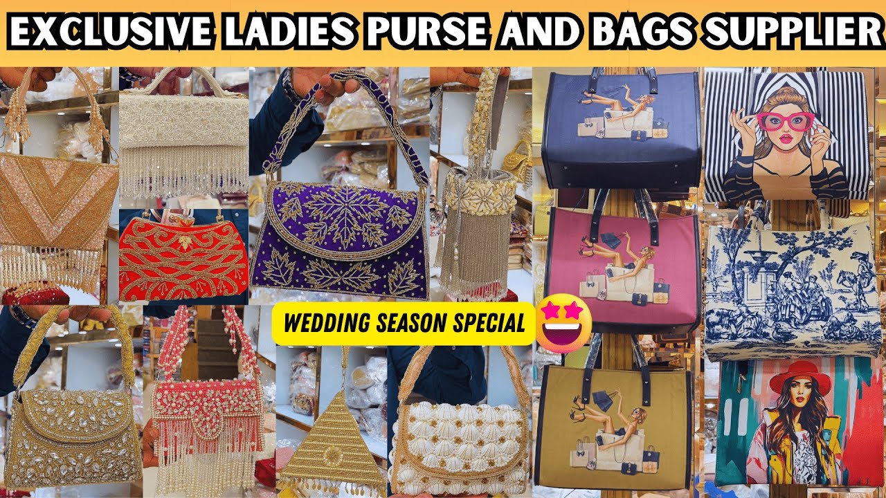 Party & Function-Ready Handmade Ladies Purses & Bags | All Types of Bags Manufacturer in Delhi