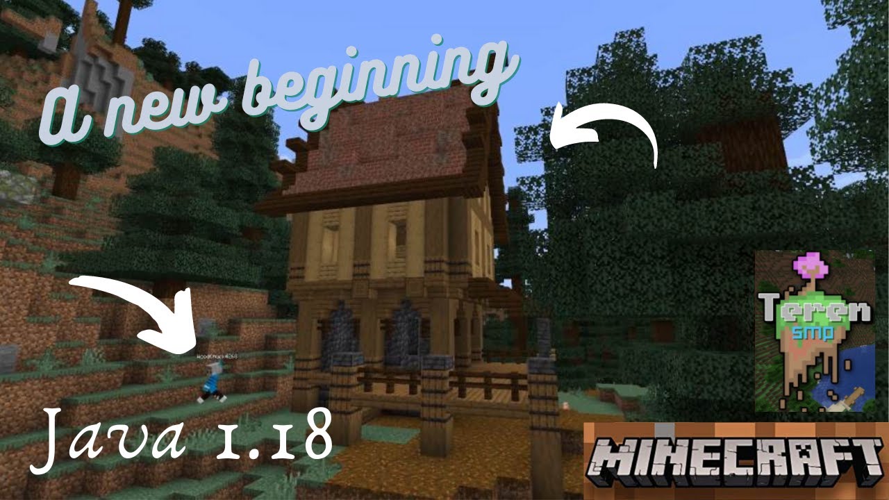 Minecraf: Let's Play: How To Build A Fantasy House. 1.18 Java 