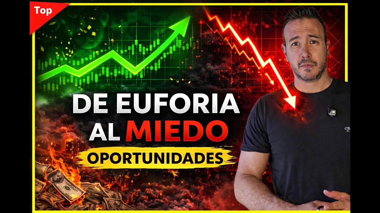 &iexcl;DEL MIEDO AL DINERO! Petr&oacute;leo baja, Bolsas suben, Bitcoin y qu&eacute; comprar ahora