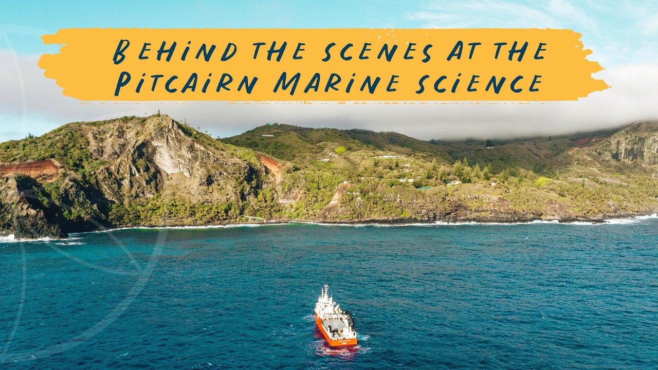 Behind the Scenes at the Pitcairn Marine Science