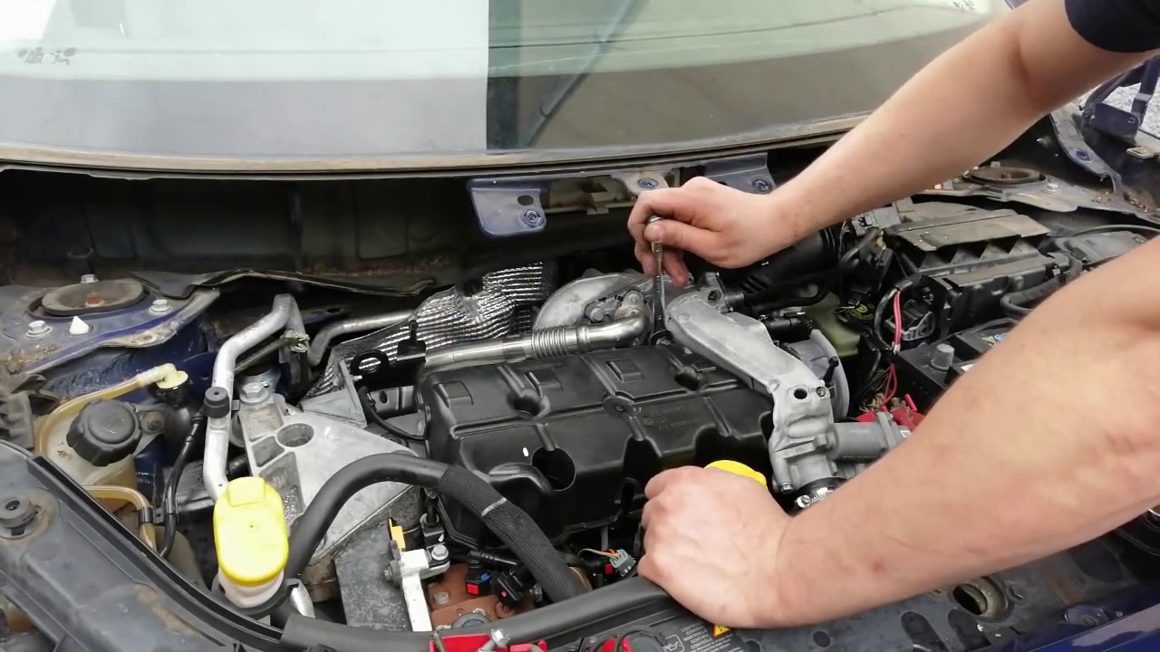 RENAULT SCENIC 2  2007ROK  USZKODZONY ZAWÓR EGR . #MOTOWIZJA  #EGR