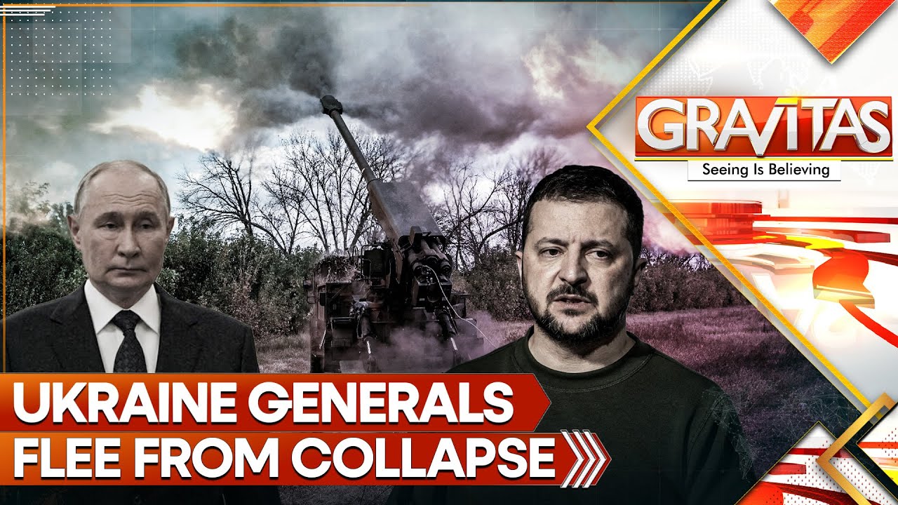Ukraine Generals Flee From Collapse, Trump Demands Settlement | GRAVITAS LIVE
