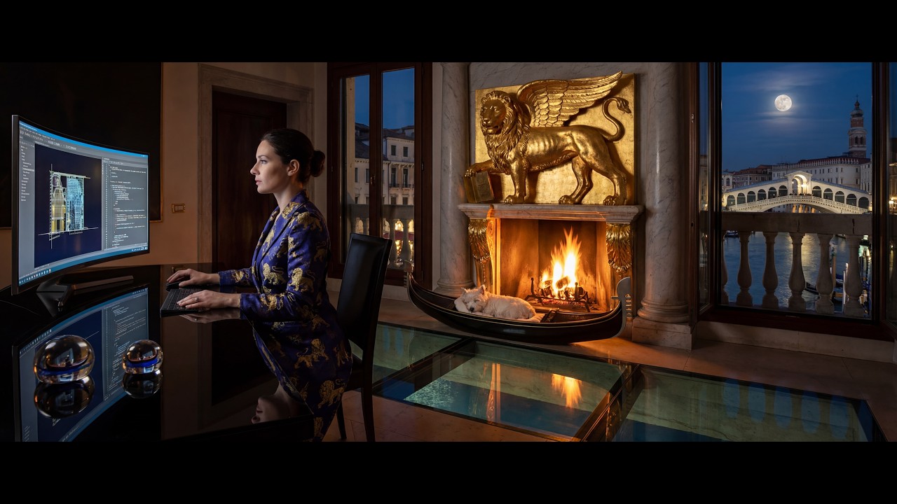 Ambient Deep Focus Music – Venice Executive Suite for Architecture & Design (1 Hour)