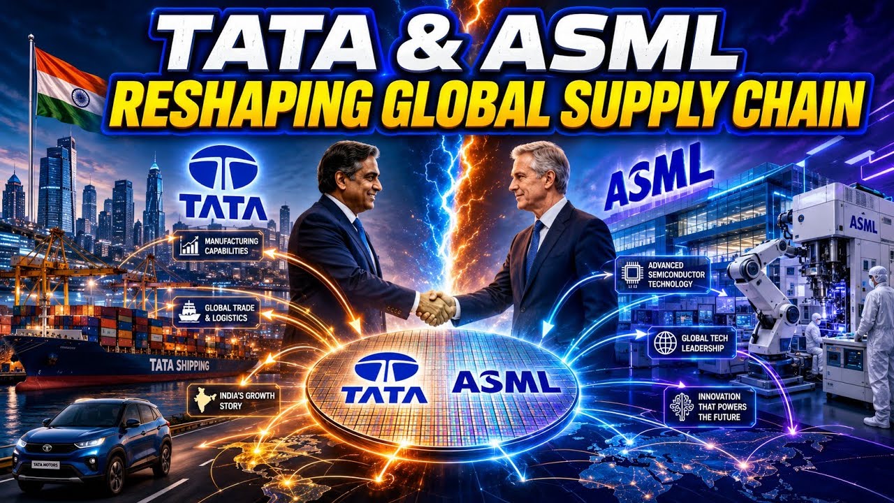 TATA & ASML: Reshaping the Global Supply Chain/#geopolitics #india #tata #asml 