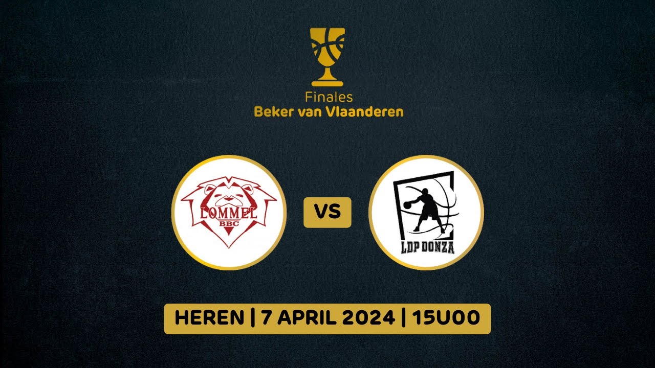 Finale #BVV2024 Heren: BBC Croonen Lommel vs. LDP Donza