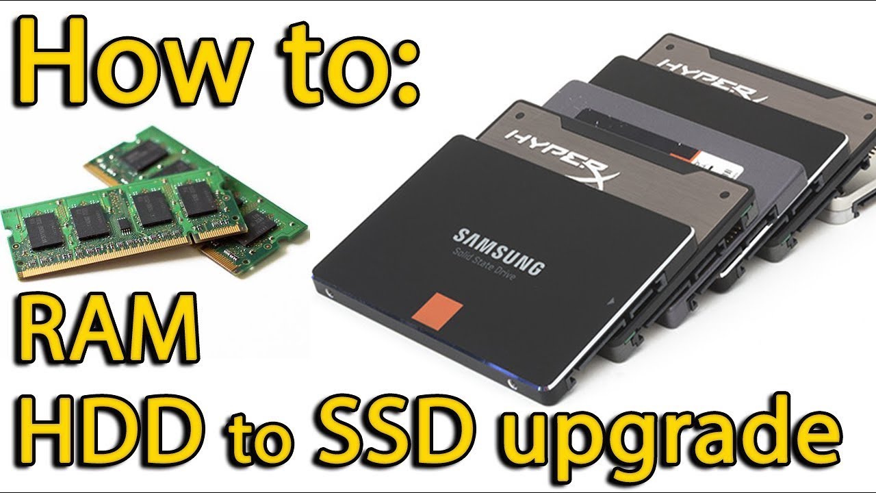 Toshiba Satellite C55 B Ram and HDD Replacement