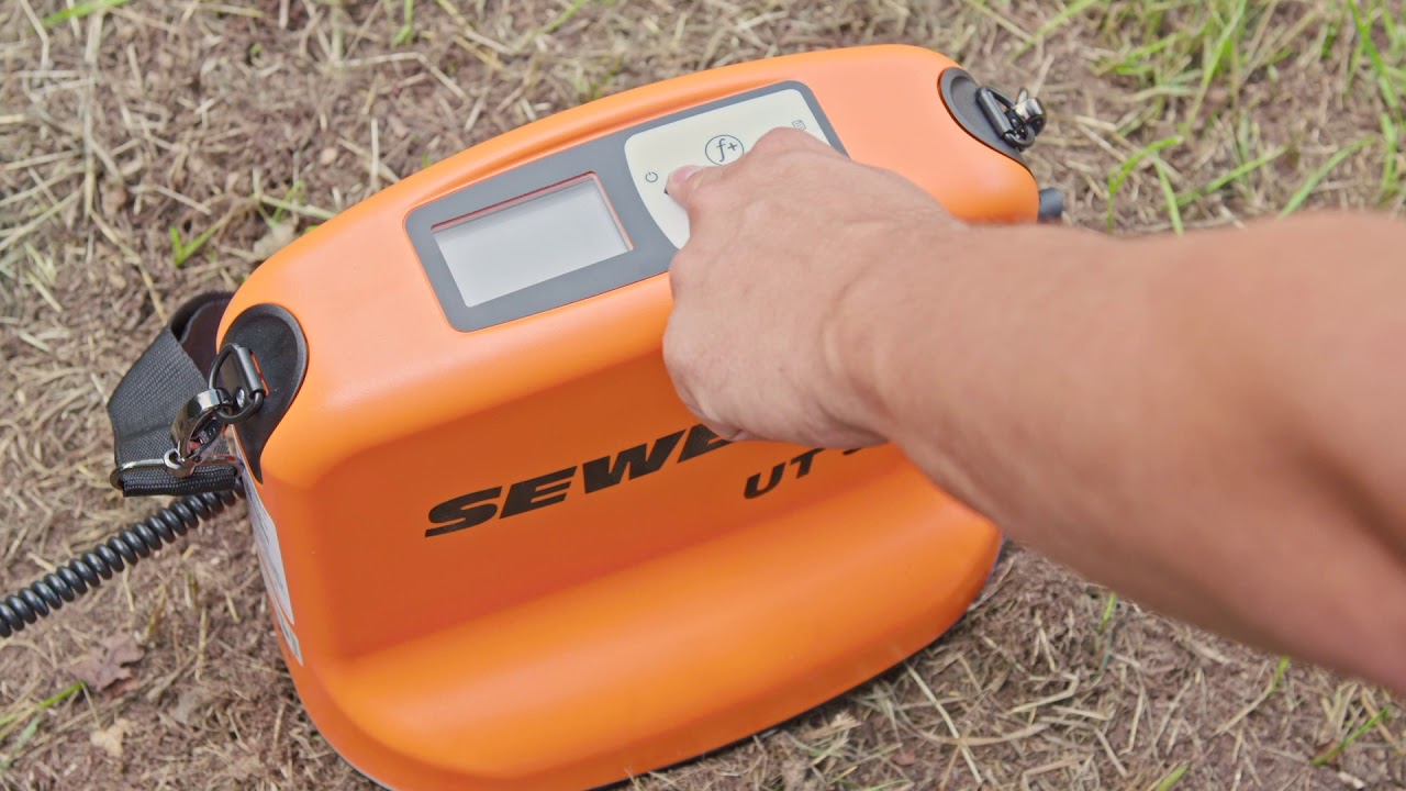 Sewerin - Detector de Redes - UT9000 -  Localizando com receptor