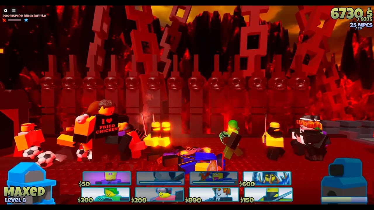 Beating up Deathbringer -  The Battle Bricks 1 star [VULCANLESS]