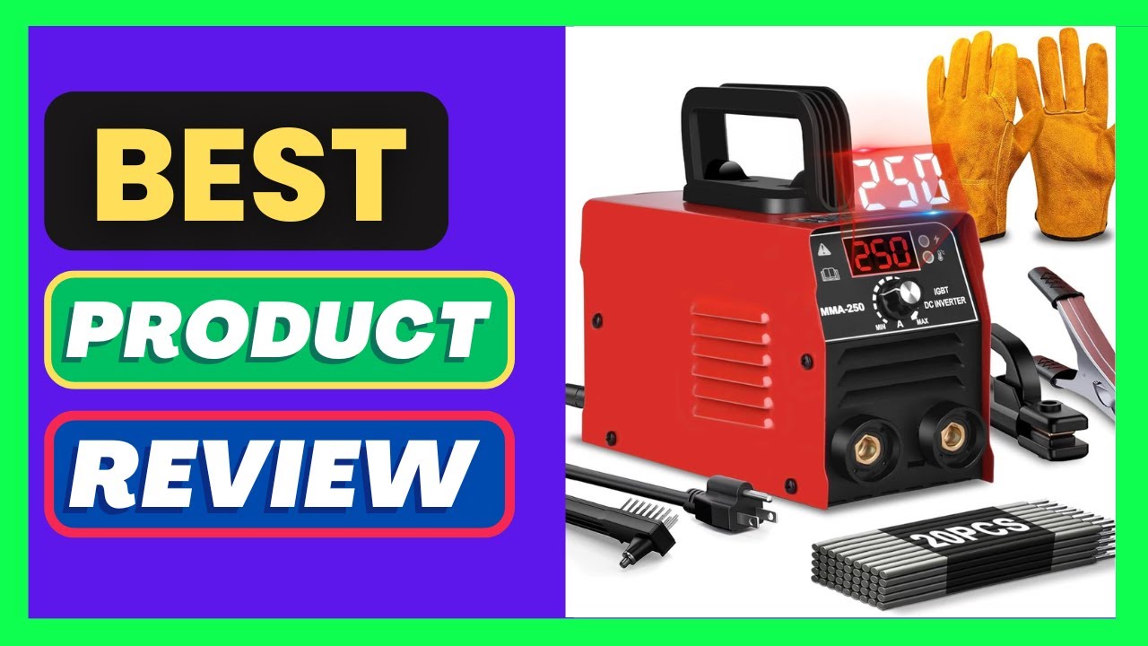 GNI Super MINI Welding Machine, 250Amp 20PCS Rods Stick Welder