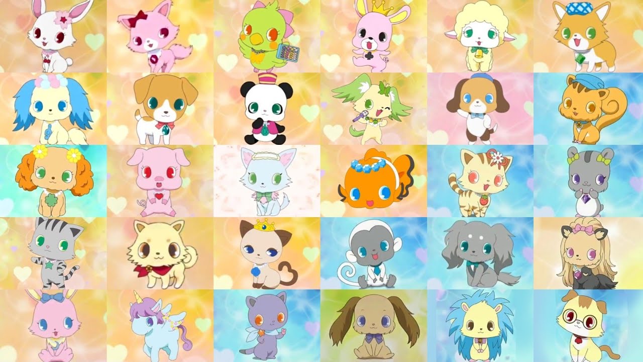 Jewelpet Season 1 All Jewelcharm Opening