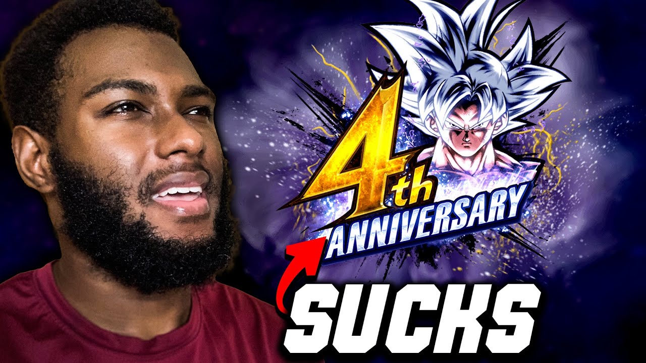 The Dragon Ball Legends 4th Anniversary SUCKS - Dragon Ball Legends