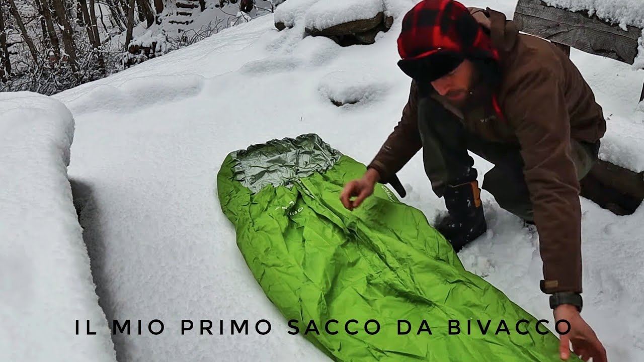 Il mio primo (ed ultimo?) sacco da bivacco. Ferrino Rider pro.