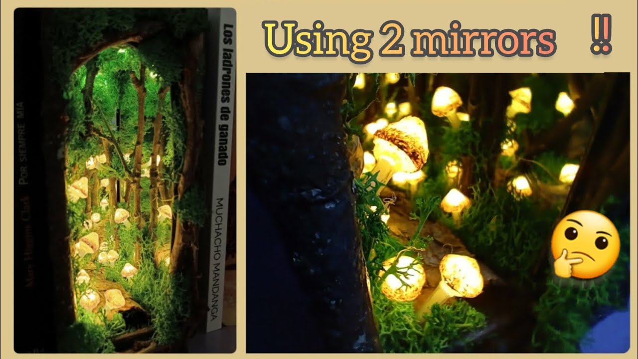 💕DIY/MAGICAL FOREST BOOK NOOK/DIORAMA BOSQUE ENCANTADO💕