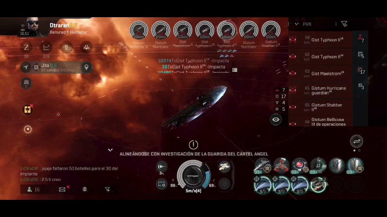 Eve echoes Laboratorio de 5m + Encuentros  explotando palomitas xD 48m tiket no apto para fragatas 