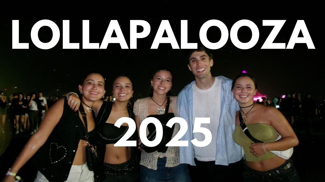 Probando comida en Bs As y yendo al Lollapalooza 2025