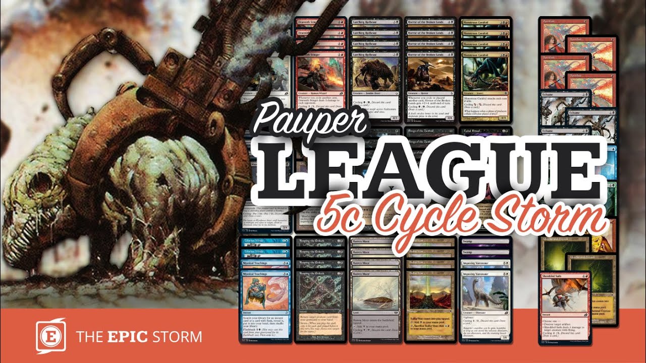 Cycle Storm exhumed & broken! | Pauper League - 04/06/21