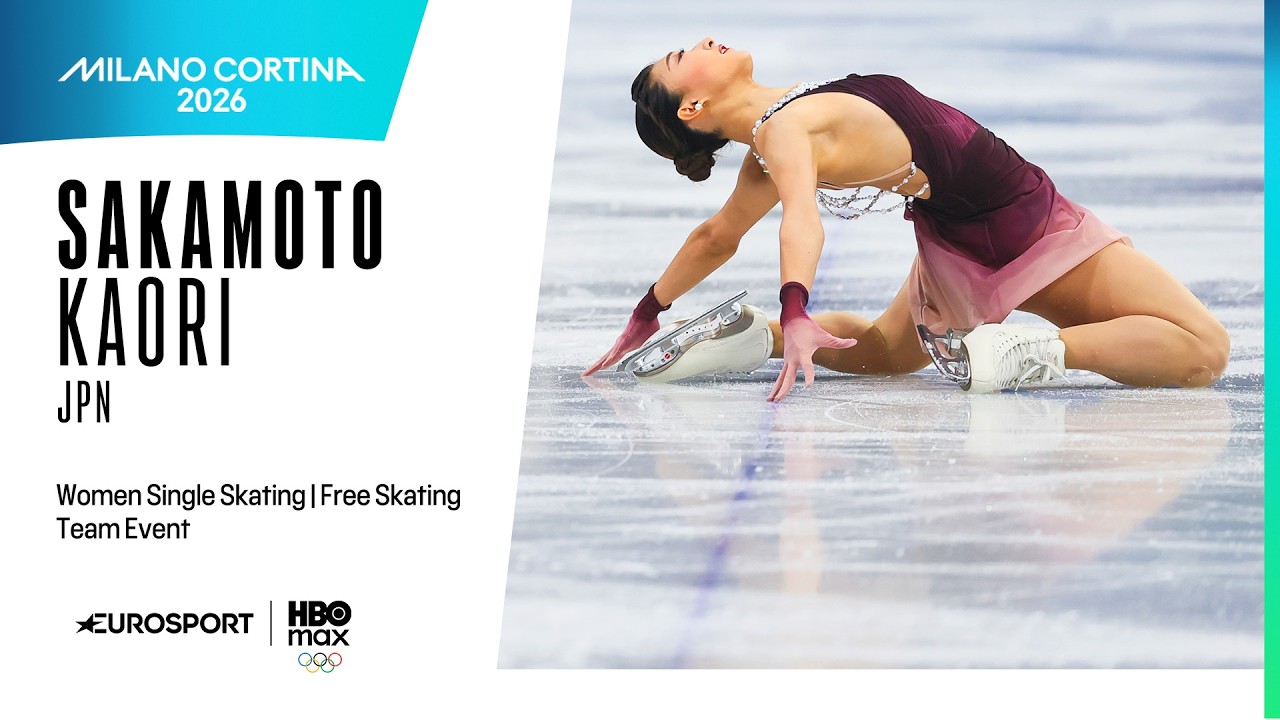 Milano-Cortina 2026 | Kaori SAKAMOTO (JPN) | Team Event | Women Single Skating - Free Skating