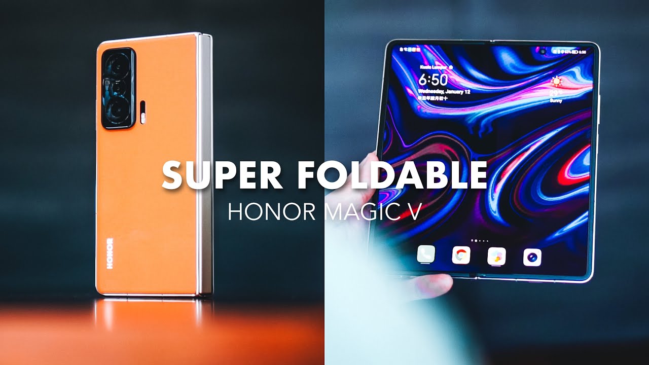 HONOR Magic V: The LARGEST and MOST POWERFUL Foldable To Date! (Hands-On)