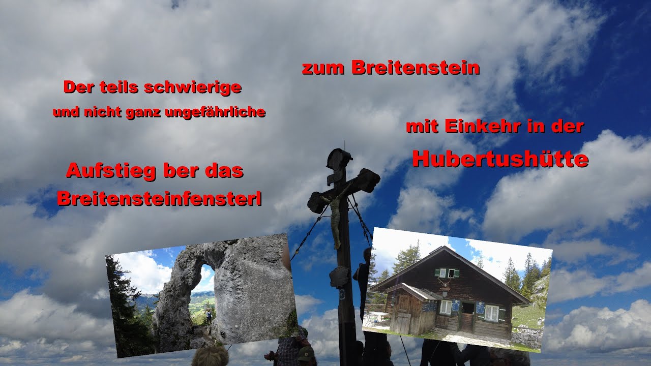 Von Fischbachau übers Breitensteinfensterl zum 