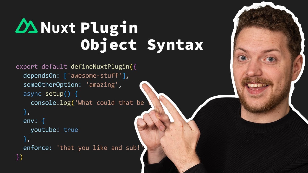 The Nuxt Plugin Object Syntax - Wins for Perf, DX and Logic!