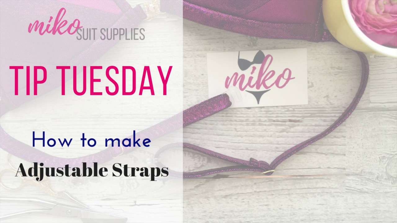 How to Make Adjustable Swim Straps