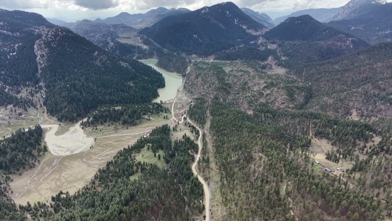 Dağlara Doğru | Baraj, Orman ve Karlı Zirveler 🏔️🌲