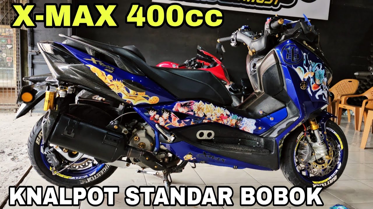 VIRAL !! YAMAHA XMAX SPEK 400cc KNALPOT STANDAR BOBOK BANYAK YANG TIDAK PERCAYA KARENA PASTI NGEBLAR